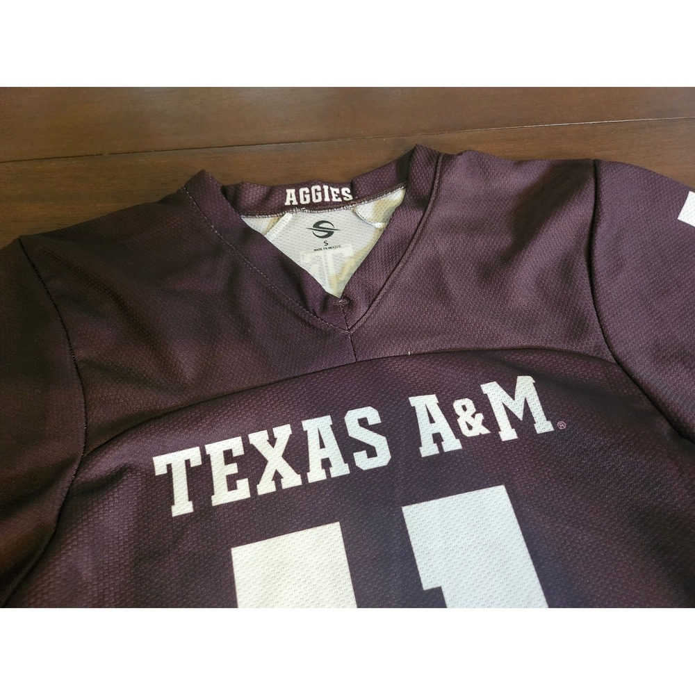 ProSphere Texas A&M Football Jersey Mens Small Maroon Scourton 11 Aggies NCAA